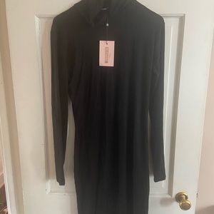 Misguided black dress